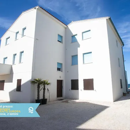 Appartamento Rs320 - Marcelli, Bilocale In Fronte Mare 1p